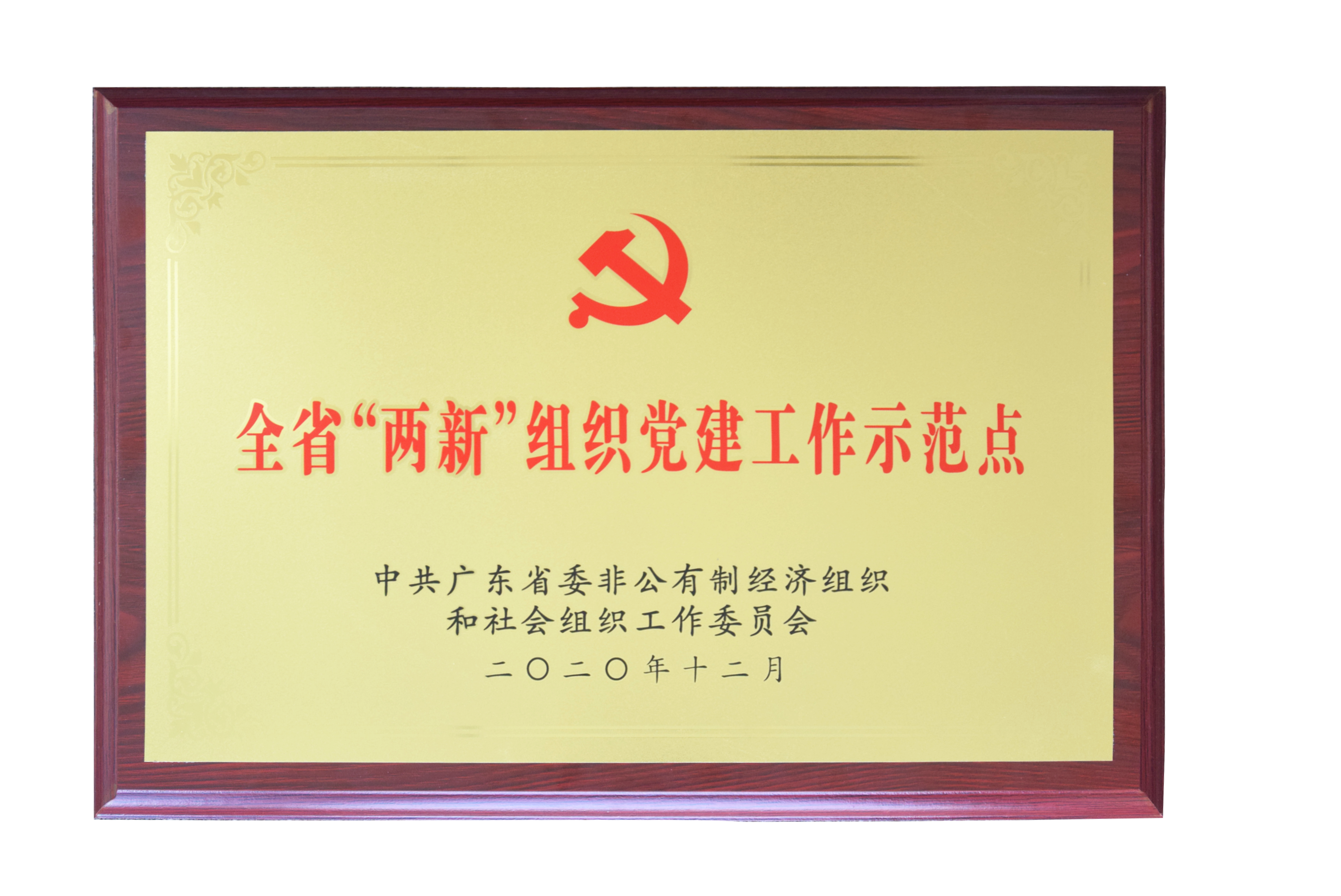 全省“兩新”組織黨建工作示范點(diǎn)